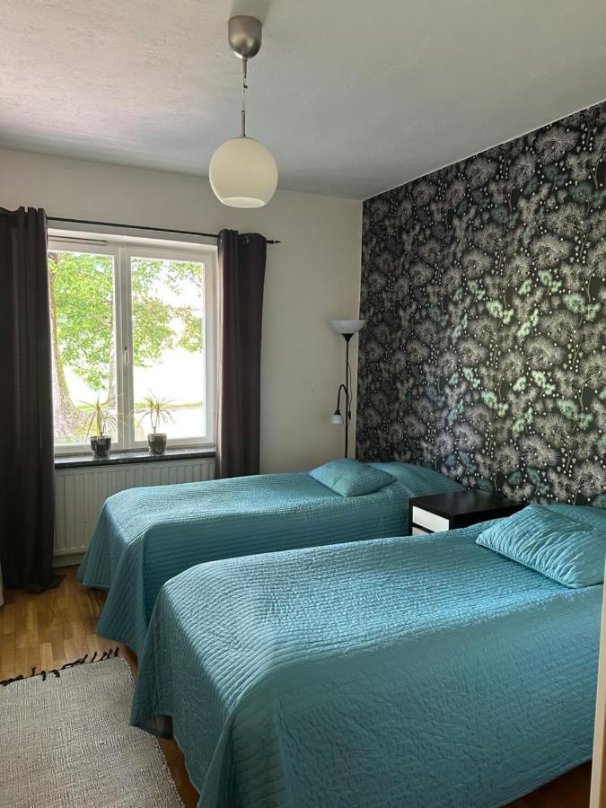Pråmkanalens Pensionat i Karlstad Bagian luar foto